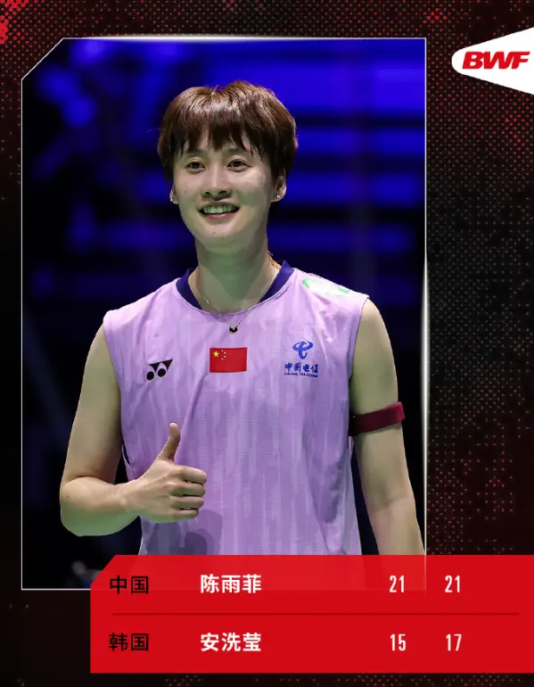 卫冕失败, 卫冕失败, 安洗莹VS 卫冕失败, 卫冕失败, 安洗莹VS